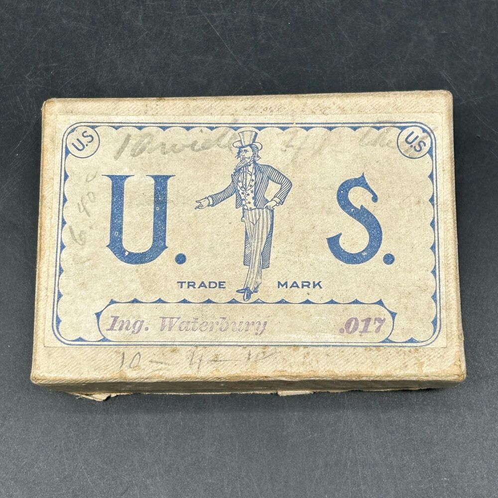 Vintage Watch Parts In Original Box, US Trademark Mainsprings